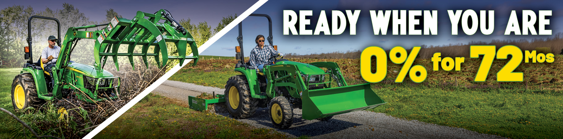 Q3 Compact utility Tractors